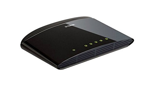 Best Value D-Link DES-1005D/B 5-Port Fast Ethernet Unmanaged Plastic Desktop Switch - UK Version