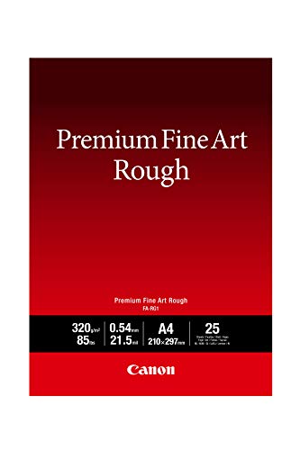 Canon Premium FA-RG1 - Rough - 21.5 mil - A4 (210 x 297 mm) - 320 g/m - 25 sheet(s) fine art paper - for imagePROGRAF PRO-1000