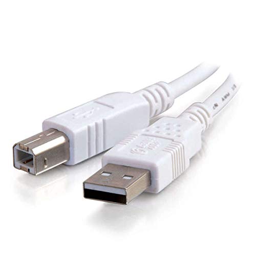 C2G - USB cable - USB (M) to USB Type B (M) - USB 2.0 - 1 m - white