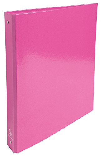 Best Value Exacompta Iderama Rings Binder, A4, 4 Rings, 40 mm Spine - Pink