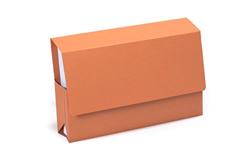 Best Value Exacompta Guildhall Probate Wallets, 315 gsm, Foolscap - Orange, Pack of 25