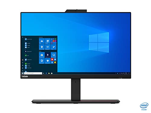 Lenovo ThinkCentre M90a 23.8 Inch Intel Core i5 10500 8GB RAM 256GB SSD WiFi 5 802.11ac Intel UHD Graphics 630 Windows 11 Pro Black All in One PC