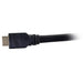 C2G 20m Active High Speed HDMI Cable In-Wall, CL3-Rated - HDMI cable - HDMI male to HDMI male - 20 m - double shielded - black