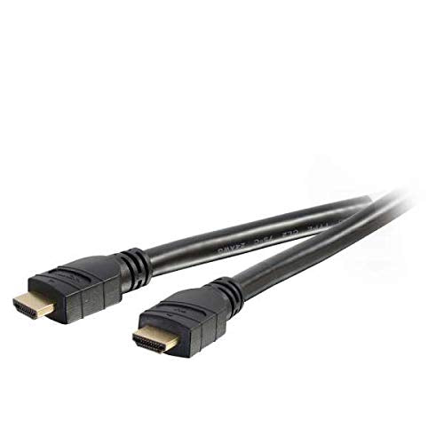 C2G 30m Active High Speed HDMI Cable In-Wall, CL3-Rated - HDMI cable - HDMI male to HDMI male - 30 m - double shielded - black