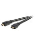 C2G 10m Active High Speed HDMI Cable In-Wall, CL3-Rated - HDMI cable - HDMI male to HDMI male - 10 m - double shielded - black