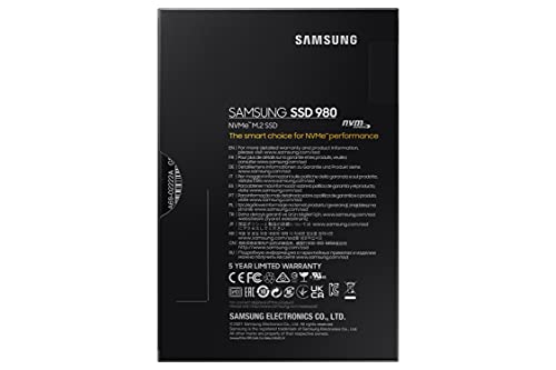 Samsung 980 Evo 1TB PCI Express 3.0 V NAND NVMe Internal Solid State Drive