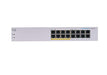 Cisco Business 110 Series 110-16PP - Switch - unmanaged - 8 x 10/100/1000 (PoE) + 8 x 10/100/1000 - desktop, rack-mountable, wall-mountable - PoE (64 W)