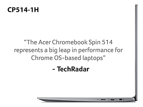 Acer ChromeBook CP514 1H R2BY 14 Inch Touchscreen AMD Ryzen 3 3250C 8GB RAM 128GB Flash AMD Radeon Graphics Chrome OS Silver Laptop