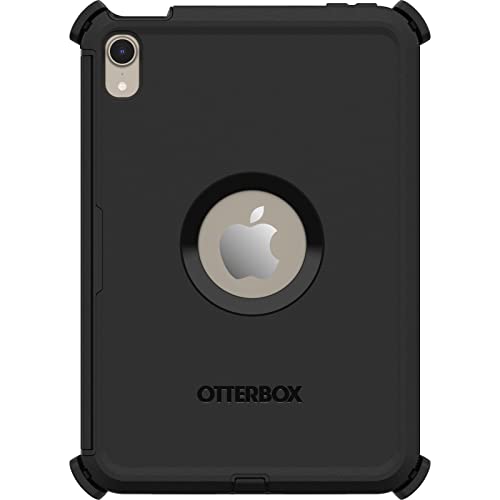 OtterBox Defender Series - Protective case for mobile phone - polycarbonate, synthetic rubber - black - for Apple iPad mini (6th generation)