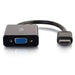 C2G HDMI to VGA Adapter Converter Dongle - Video converter - HDMI - HDMI, VGA - black