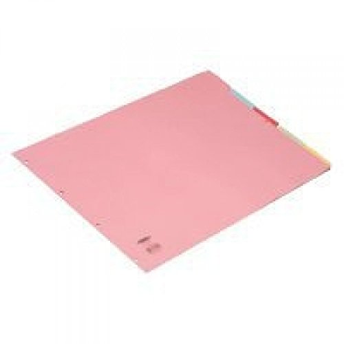 Best Value Concord Subject Dividers 230 Micron Oblong 5-Part A3 Ref 70399/J3