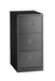 Qube by Bisley 3 Drawer Filing Cabinet Black BS0006