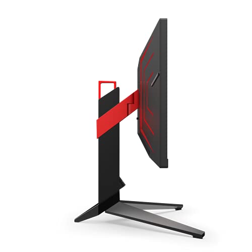 AOC Gaming AG274QS - AGON4 Series - LED monitor - 27" - 2560 x 1440 QHD @ 300 Hz - IPS - 400 cd/mÂ² - 1000:1 - DisplayHDR 400 - 0.5 ms - 2xHDMI, 2xDisplayPort - speakers - black, red