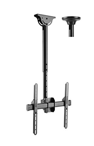 NewStar NeoMounts TV/Monitor Ceiling Mount for 32"-60" Screen, Height Adjustable - Black - Ceiling mount for LCD / plasma panel - black - screen size: 32"-60"