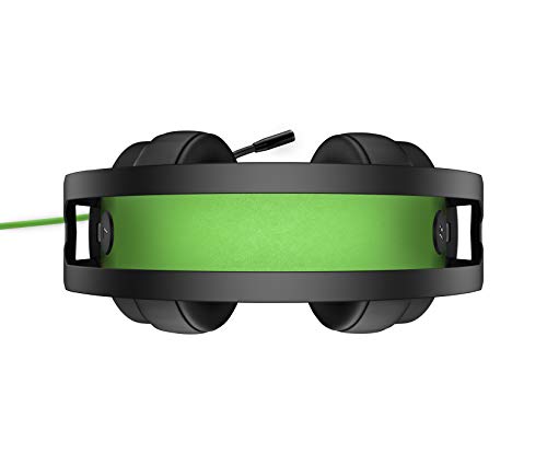 HP Pavilion Gaming 600 - Headset - full size - wired - black/green - for OMEN Obelisk by HP 875, HP 15, 27, ENVY x360, Pavilion Gaming 15, 690, TG01, Spectre x360