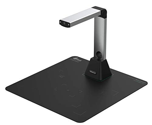 IRIS IRIScan Desk 5 over head scanner. Up to 20ppm, A4. Scan any type of document or books - Contracts, invoices, receipts, bills, plans, newspapers, magazines without cutting or damaging them! OCR software into text, Word, Excel Lightweight and foldable. USB 2, Windows 7, 8,10