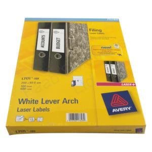 Best Value Avery L7171-100 - Lever Arch Filing Labels 200x60mm L7171-100(400Labels)