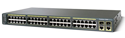 Cisco Catalyst 2960-48TC - Switch - L4 - Managed - 48 x 10/100 + 2 x combo Gigabit SFP - rack-mountable - refurbished