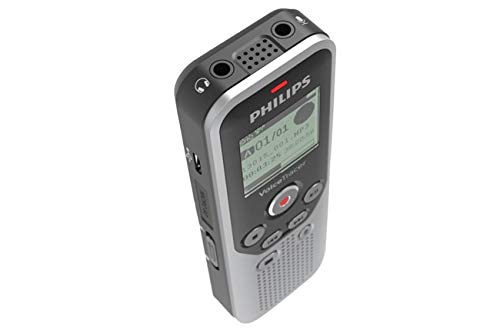 Philips Dictation DVT1250 VoiceTracer Audio Recorder MicroSD 8GB Memory