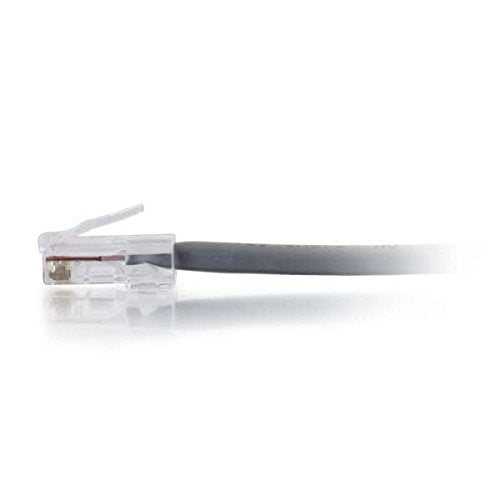 C2G Cat5e Non-Booted Unshielded (UTP) Network Patch Cable - Patch cable - RJ-45 (M) to RJ-45 (M) - 15 m - UTP - CAT 5e - stranded, uniboot - grey