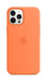 Apple Case with MagSafe - Back cover for mobile phone - silicone - kumquat - for iPhone 12 Pro Max