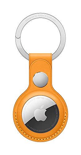 Apple - Key ring for anti-loss Bluetooth tag - california poppy - for AirTag