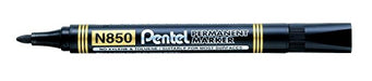 Best Value Pentel Permanent Markers Bullet Point - Black (Pack of 12)