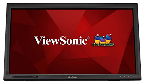 Viewsonic TD2423 - LED monitor - 24" (23.6" viewable) - touchscreen - 1920 x 1080 Full HD (1080p) @ 75 Hz - VA - 250 cd/m? - 3000:1 - 7 ms - HDMI, DVI-D, VGA - speakers