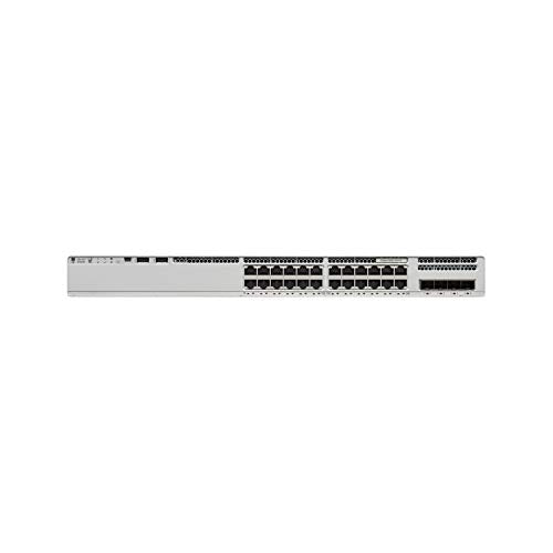 Cisco Catalyst 9200 - Network Advantage - switch - L3 - smart - 24 x 10/100/1000 (PoE+) + 4 x 10 Gigabit SFP+ - rack-mountable - PoE+