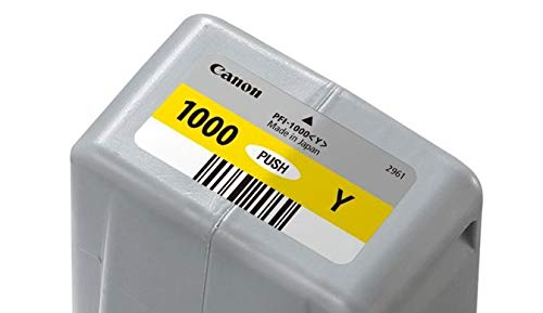 Canon PFI-1000 Y - 80 ml - yellow - original - ink tank - for imagePROGRAF PRO-1000