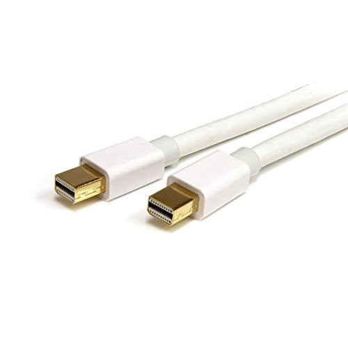 Best Value StarTech.com 1m 3ft White Mini DisplayPort 1.2 Cable M/M - Mini DisplayPort 4k w/ HBR2 support - Mini DP to Mini DP Cable 1 meter, 3 feet (MDPMM1MW)