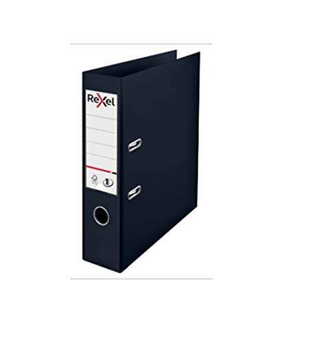 Best Value Rexel Choices A4 PP Lever Arch File Black - Pack of 10