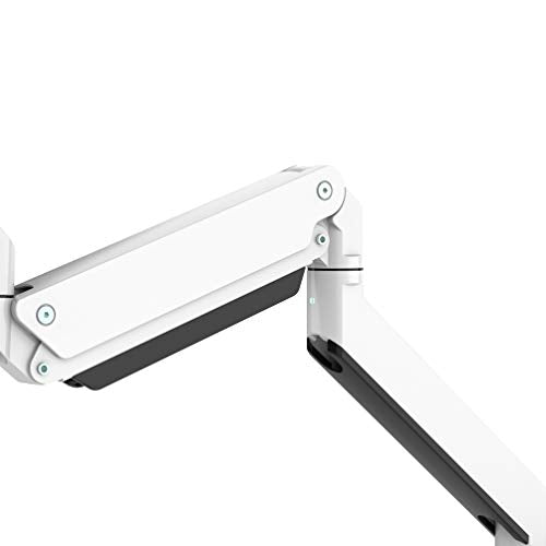 Neomounts by Newstar Select NM-D775DX3 - Mounting kit - for 3 LCD displays (full-motion) - white - screen size: 17"-24" - clamp mountable, grommet, desk-mountable