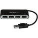 Startech 4 Port Portable USB 2.0 Hub with Cable