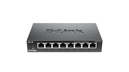 D-Link 8-port Gigabit Metal Housing