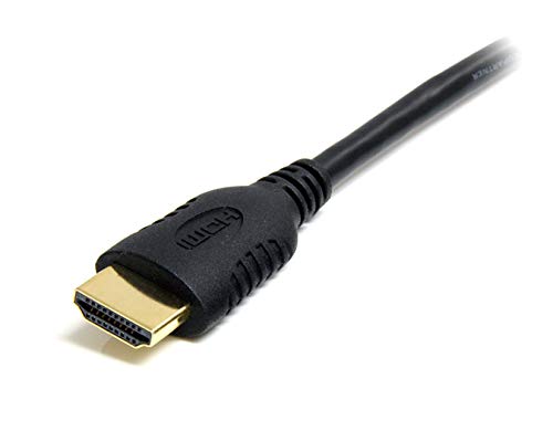 Best Value StarTech.com 0.5m High Speed HDMI Cable with Ethernet - HDMI to HDMI Mini- M/M - Mini HDMI Cable - 50 cm HDMI Cable (HDACMM50CM)