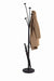 Alba Festival Coat Stand 5 Pegs Black and Silver Grey PMFESTY N