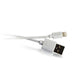 C2G USB A Male to Lightning Male Sync and Charging Cable - Lightning cable - Lightning male to USB male - 1 m - white - for Apple iPad/iPhone/iPod (Lightning)