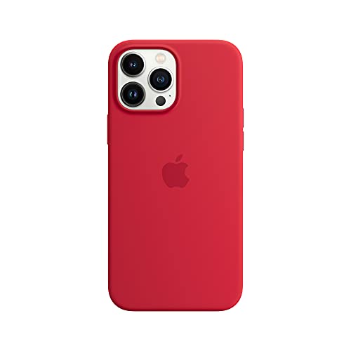 Apple - (PRODUCT) RED - back cover for mobile phone - with MagSafe - silicone - product (RED) - for iPhone 13 Pro Max