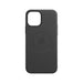 Apple Case with MagSafe - Back cover for mobile phone - leather - black - for iPhone 12 mini