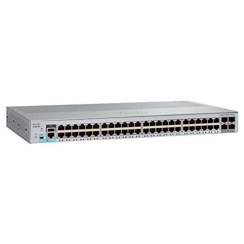 Cisco Catalyst 2960L-48TQ-LL - Switch - Managed - 48 x 10/100/1000 + 4 x 1 Gigabit / 10 Gigabit SFP+ - desktop, rack-mountable