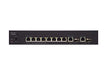 Cisco Small Business SG350-10 - Switch - L3 - Managed - 8 x 10/100/1000 + 2 x combo Gigabit SFP - desktop