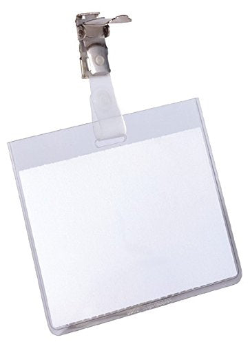 Best Value Durable Security Badge 60 x 90 mm (Pack of 25)