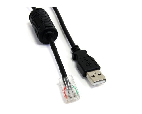 Best Value StarTech.com USBUPS06 6 ft Smart UPS Replacement USB Cable AP9827, USB Cable, USB (M) to RJ-45 (10 Pin) (M), 6 ft, Black