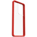 OtterBox React Samsung Galaxy S21 Ultra 5G Power Red - clear/red