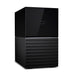 WD My Book Duo WDBFBE0360JBK - Hard drive array - 36 TB - 2 bays - HDD 18 TB x 2 - USB 3.1 Gen 1 (external)