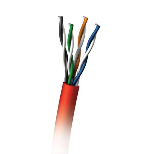 C2G - Bulk cable - 305 m - UTP - CAT 5e - plenum, solid - red