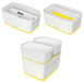 Leitz Mybox Storage Tray Wow White Yellow Dd