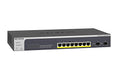 NETGEAR Smart GS510TPP - Switch - L3 Lite - smart - 8 x 10/100/1000 (PoE+) + 2 x SFP - desktop, rack-mountable - PoE+ (190 W)