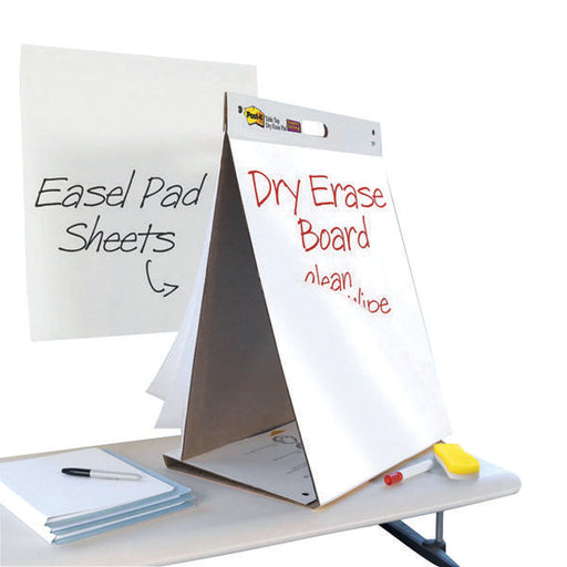 Post-it Super Sticky Table Top Easel Pad/Dry Erase Board 563-D3